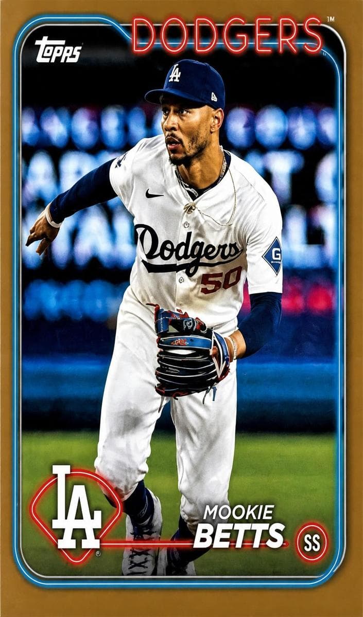 Mookie Betts 2024 topps Topps Update