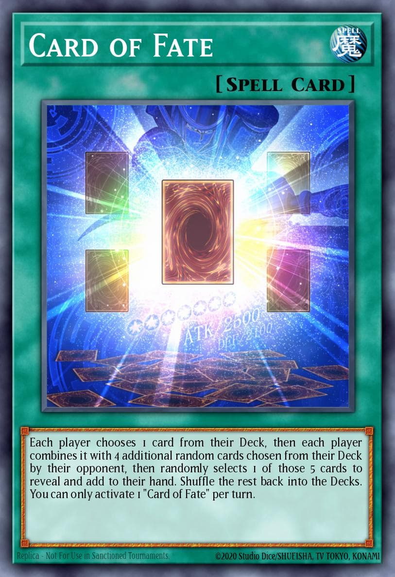 Card of Fate 2020 Yu-Gi-Oh!