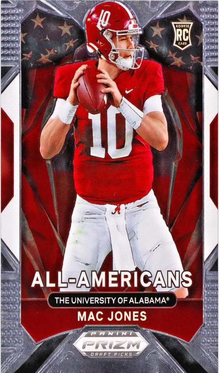 Mac Jones 2021 panini Panini Prizm Draft Picks