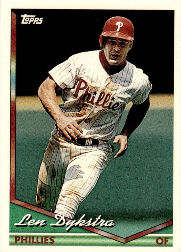 Len Dykstra 1994 topps Topps