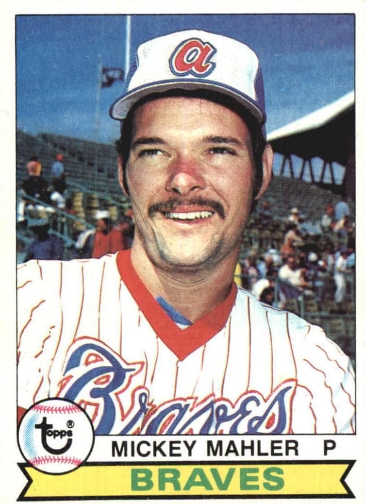 Mickey Mahler 1979 topps Topps