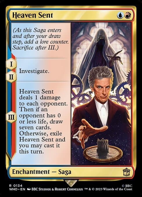 Heaven Sent 2023 Magic: The Gathering Doctor Who