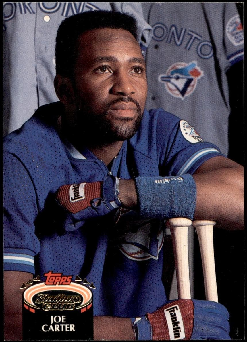 Joe Carter 1992 unknown Stadium Club