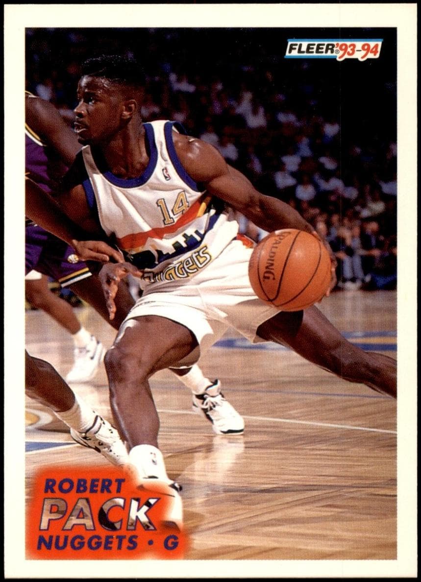 Robert Pack 1993 fleer Fleer