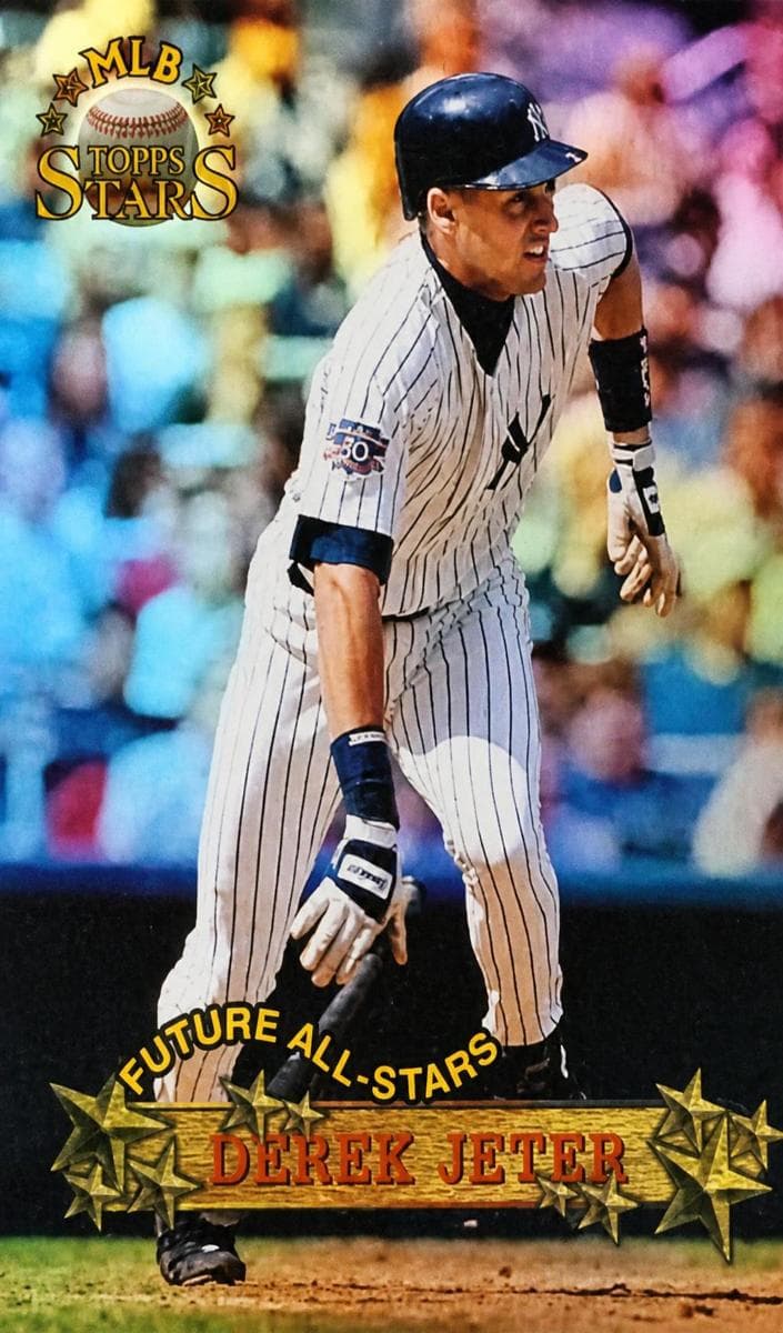 Derek Jeter 1997 topps Topps Stars
