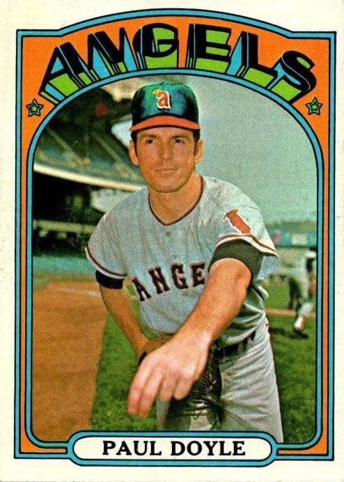 Paul Doyle 1972 topps Topps
