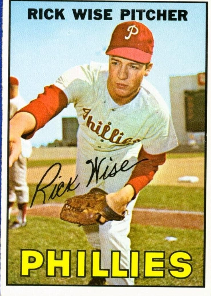 Rick Wise 1967 topps Topps