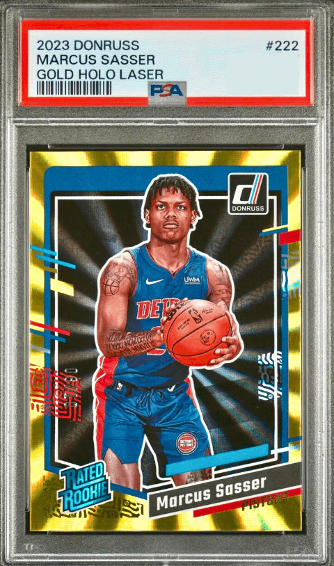 Marcus Sasser 2023 panini Donruss