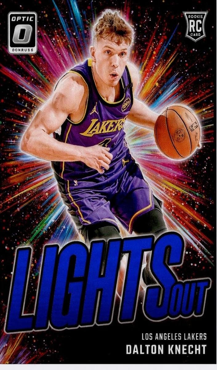 Dalton Knecht 2024 panini Donruss Optic