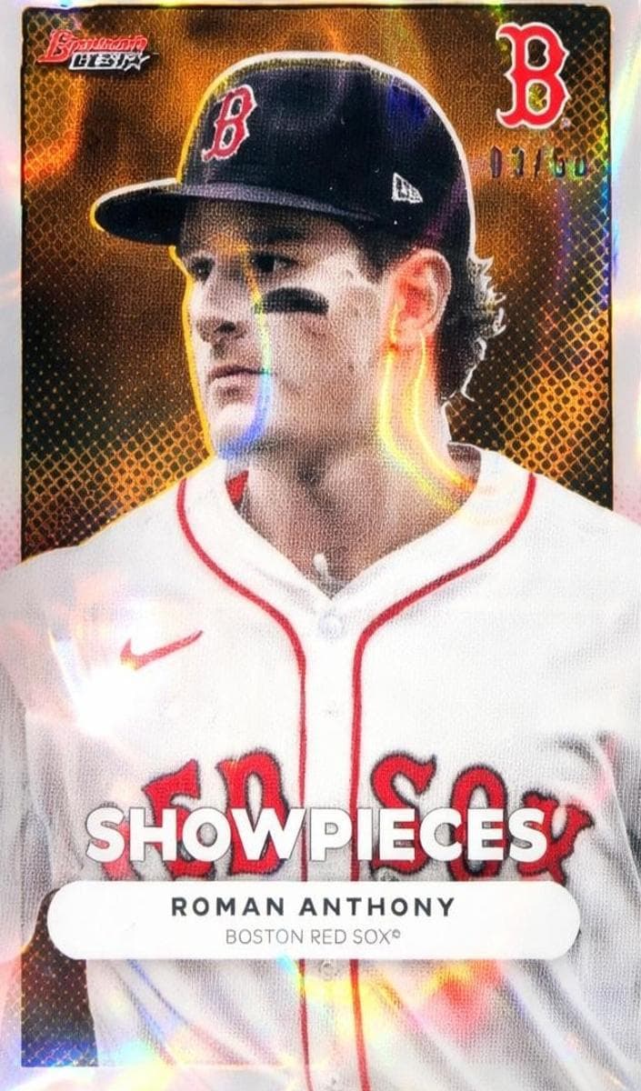 Roman Anthony 2025 bowman Bowman Best