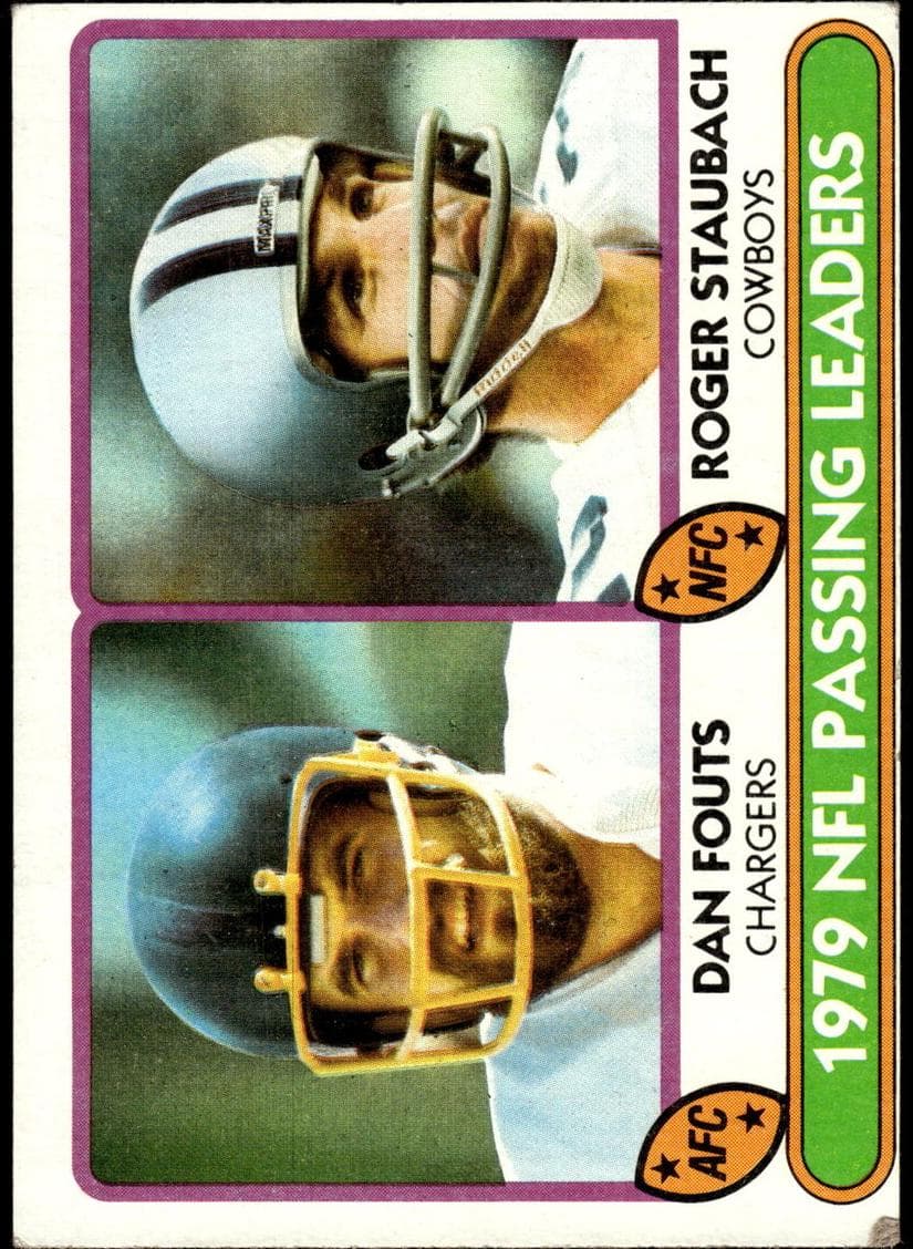 1979 NFL Passing Leaders (Dan Fouts / Roger Staubach) #331