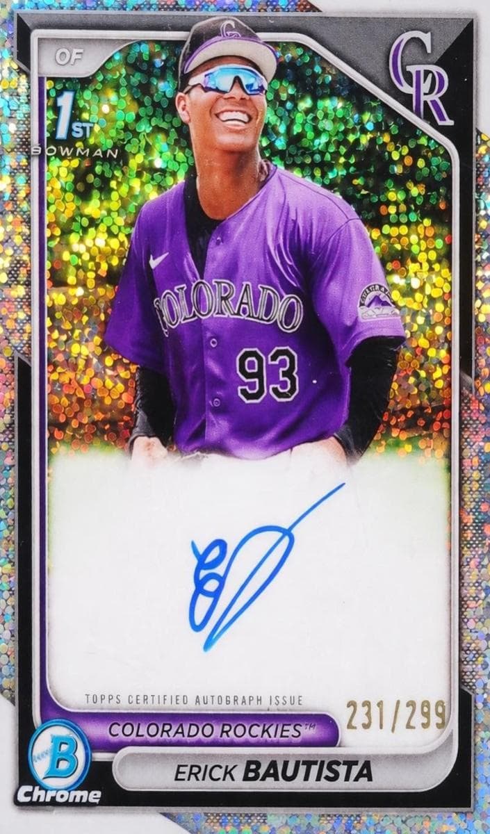 Erick Bautista 2024 bowman Bowman