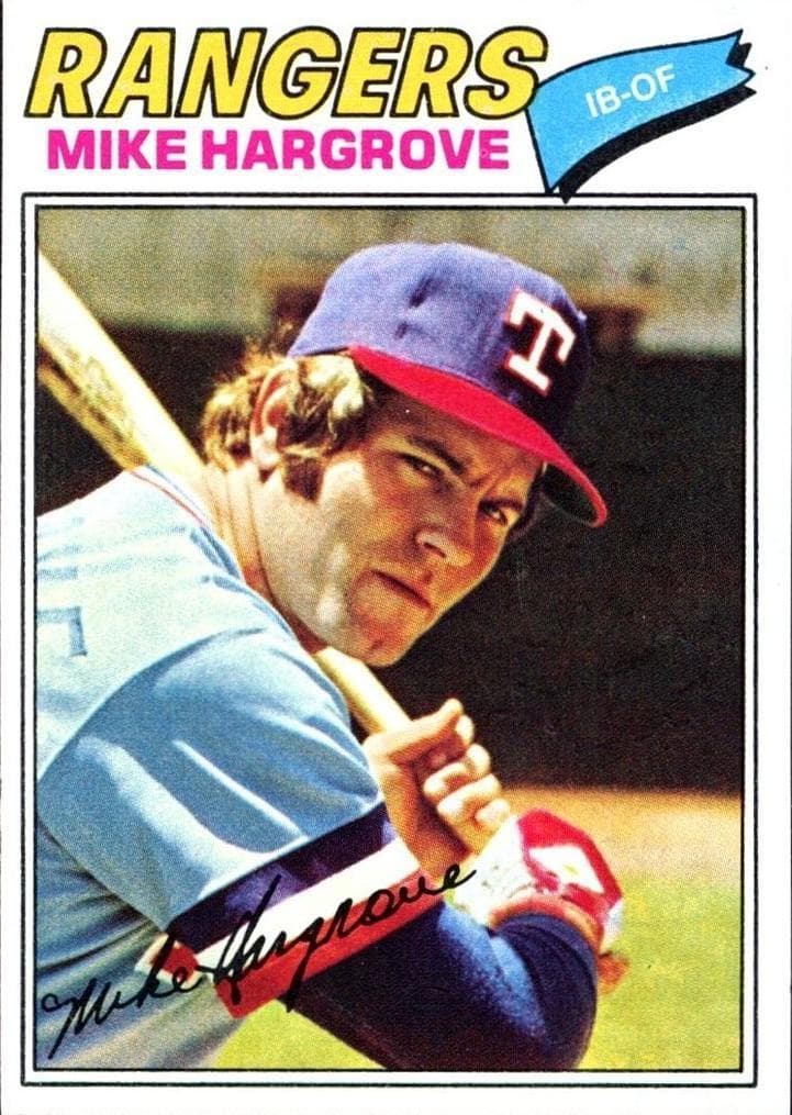 Mike Hargrove 1977 topps Topps