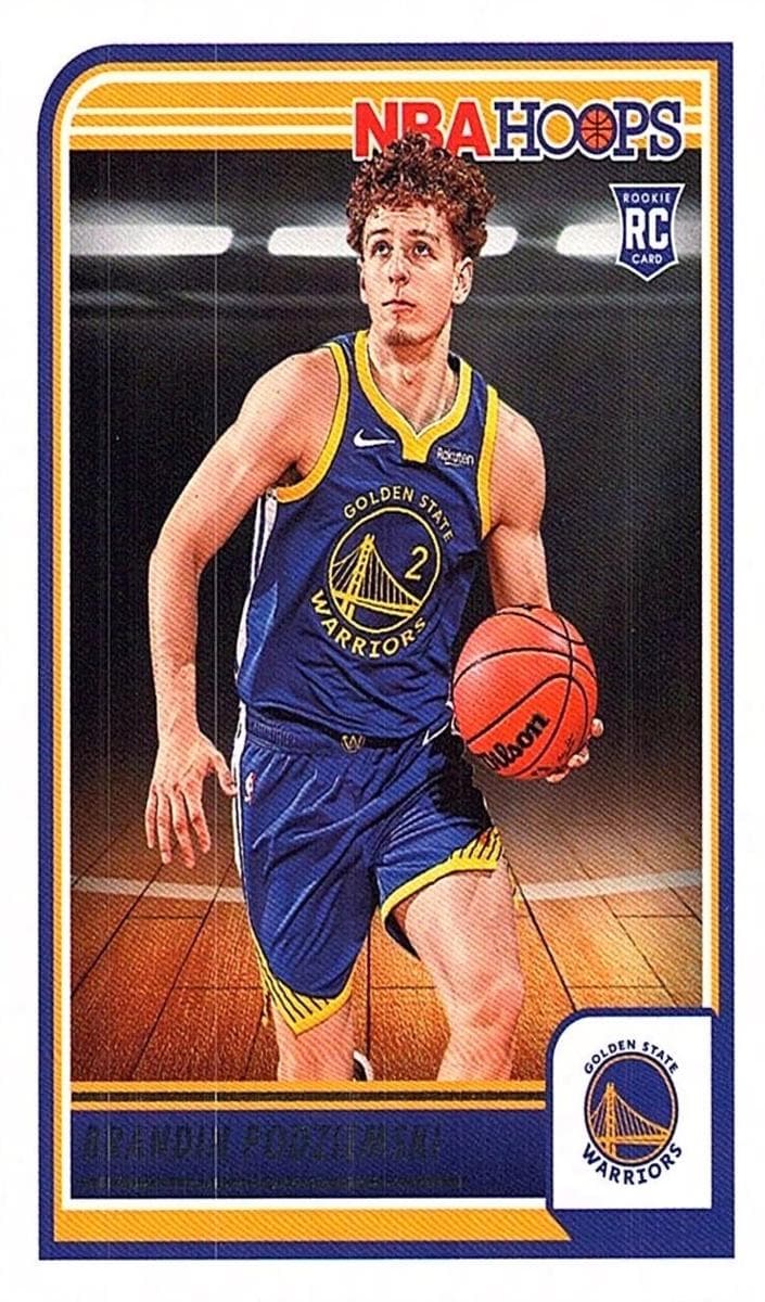 Brandin Podziemski 2023 panini Hoops Premium Stock