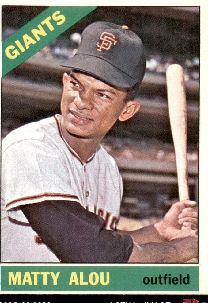 Matty Alou 1966 topps O-Pee-Chee
