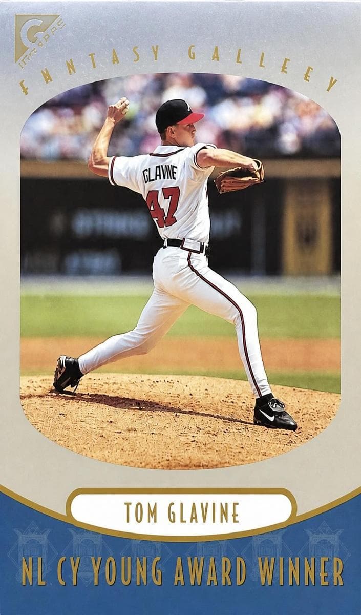 Tom Glavine 1999 topps Topps Gallery