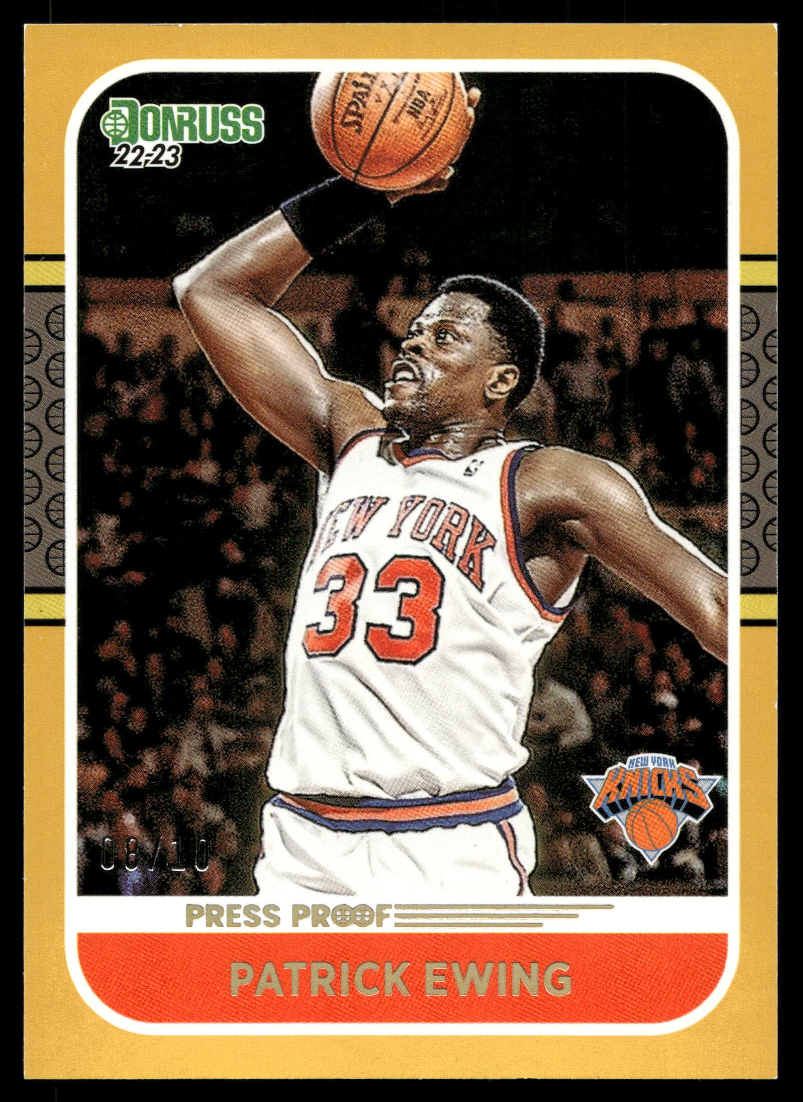 Patrick Ewing 2022 panini Donruss