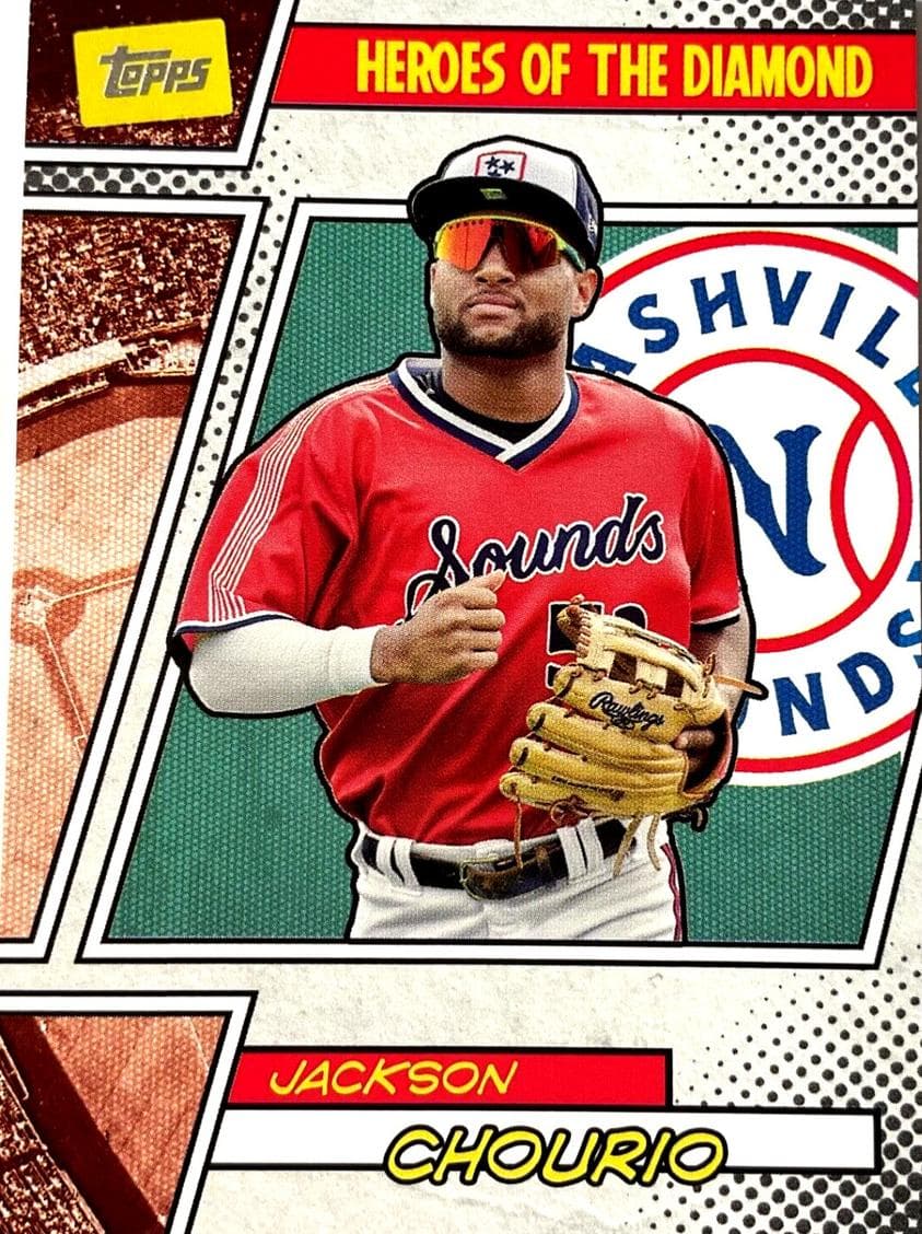 Jackson Chourio 2024 topps Topps Pro Debut