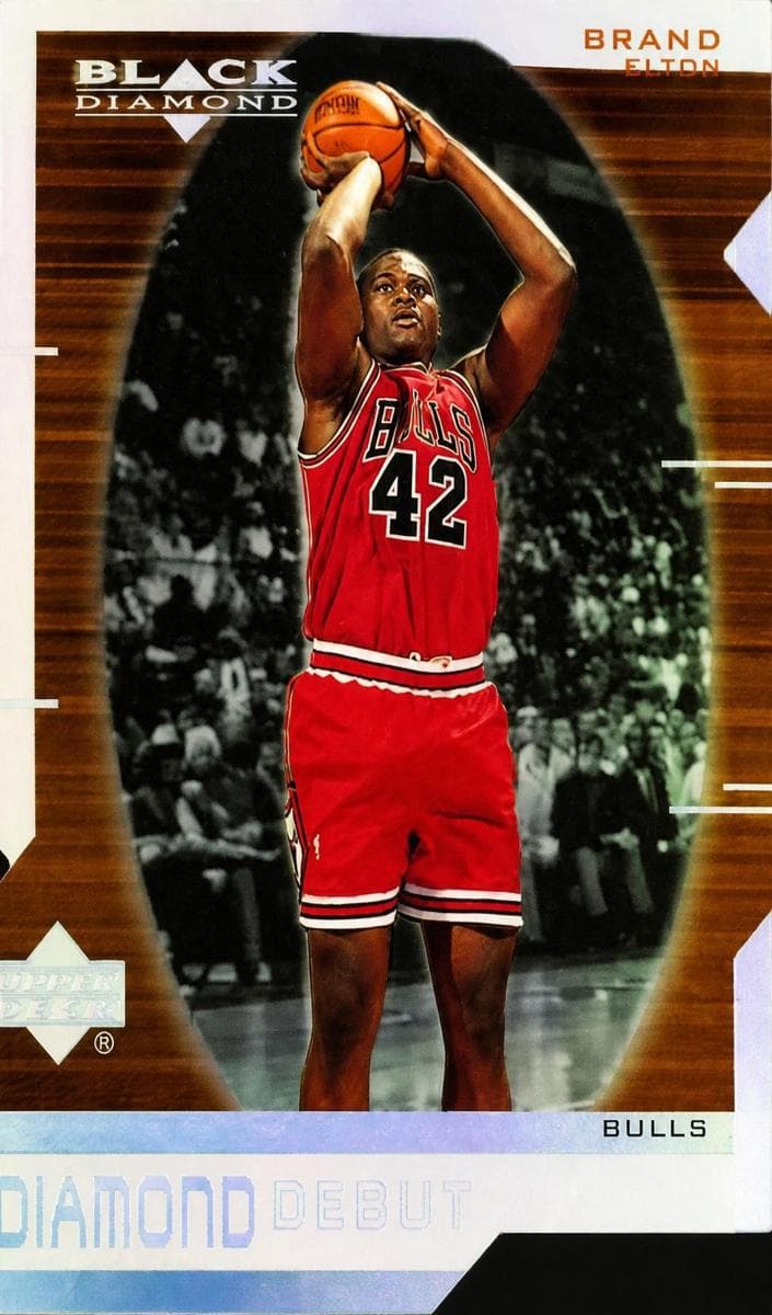 Elton Brand 1999 upper-deck Black Diamond