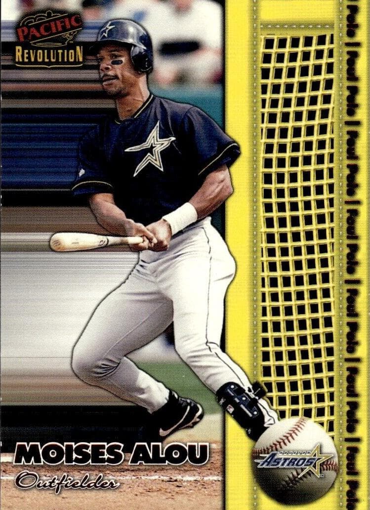 Moises Alou 1998 panini Pacific Revolution