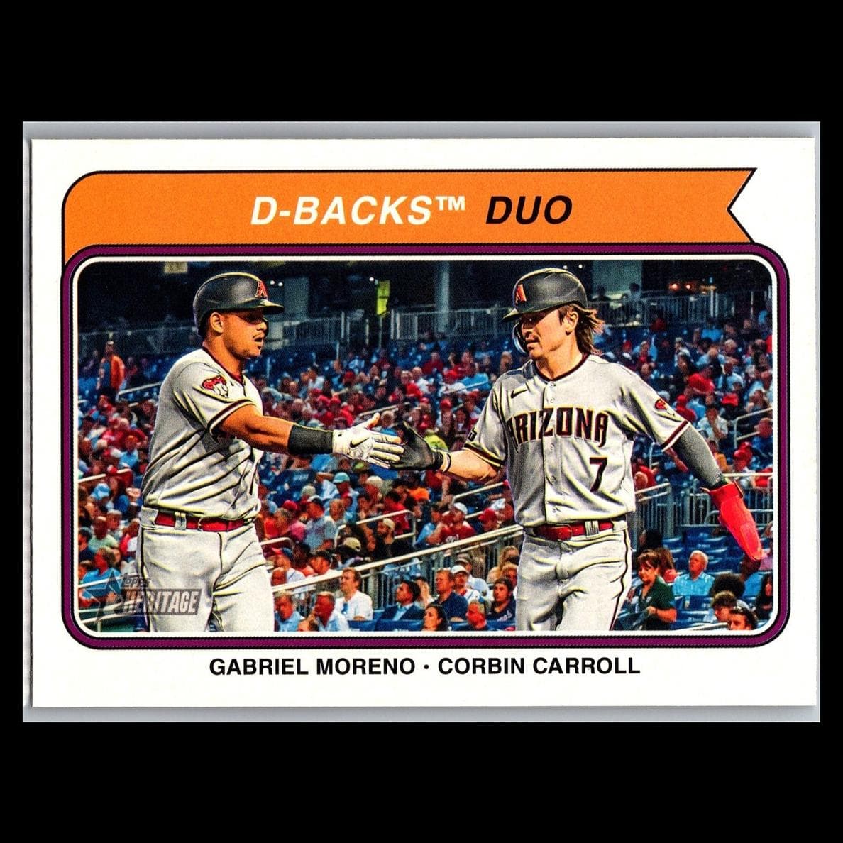 Gabriel Moreno 2023 topps Heritage High Number
