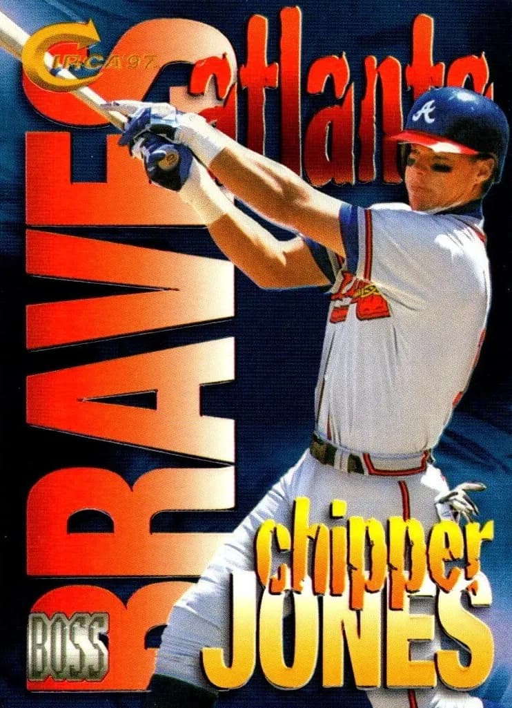 Chipper Jones 1997 unknown Circa