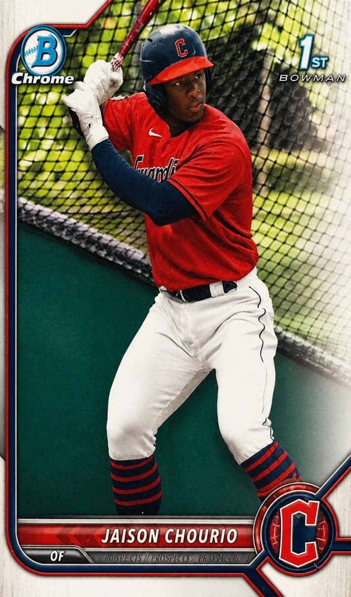 Jaison Chourio 2022 bowman Bowman Chrome
