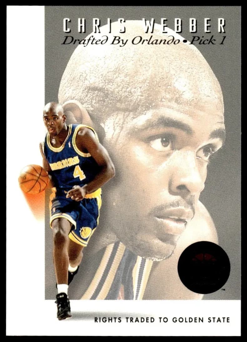 Chris Webber 1993 fleer SkyBox Premium