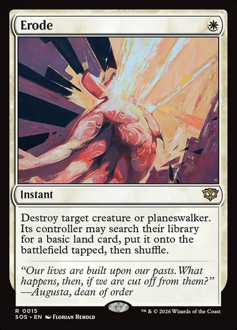 Erode 2026 Magic: The Gathering Secrets of Strixhaven Foil