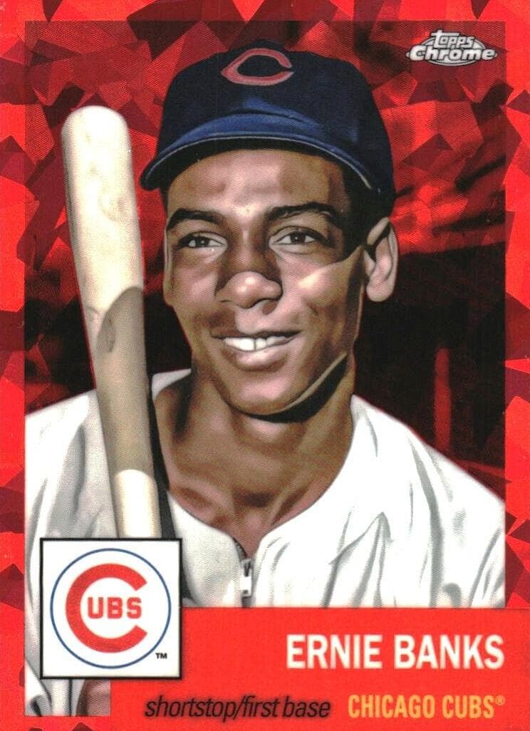 Ernie Banks 2022 topps