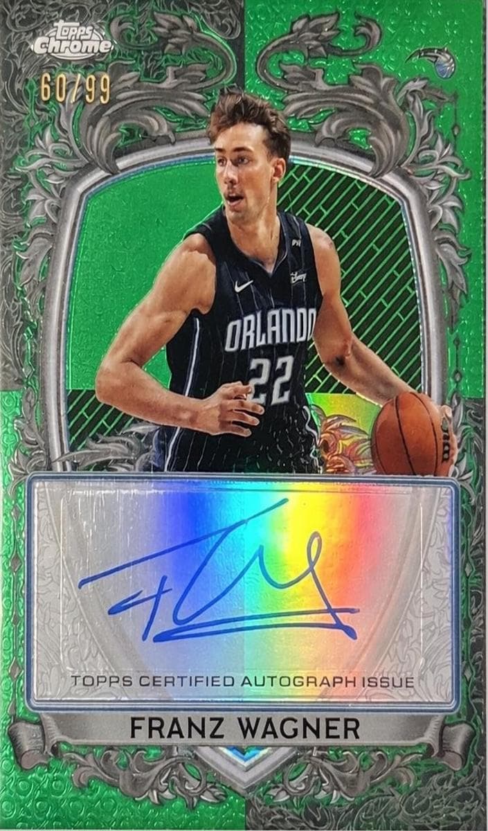 Franz Wagner 2025 topps Topps Chrome