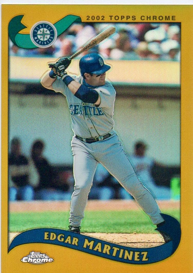 Edgar Martinez 2002 topps Topps Chrome