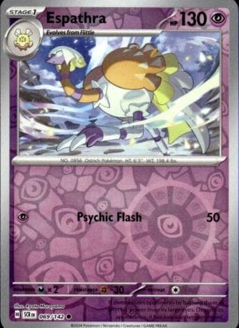 Espathra trading card