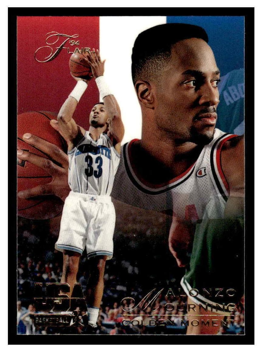 Alonzo Mourning 1994 unknown Flair Team USA