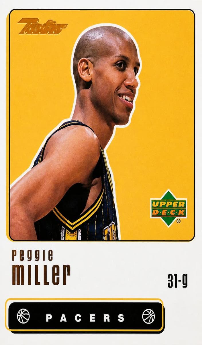 Reggie Miller 1999 upper-deck