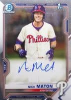 Nick Maton trading card