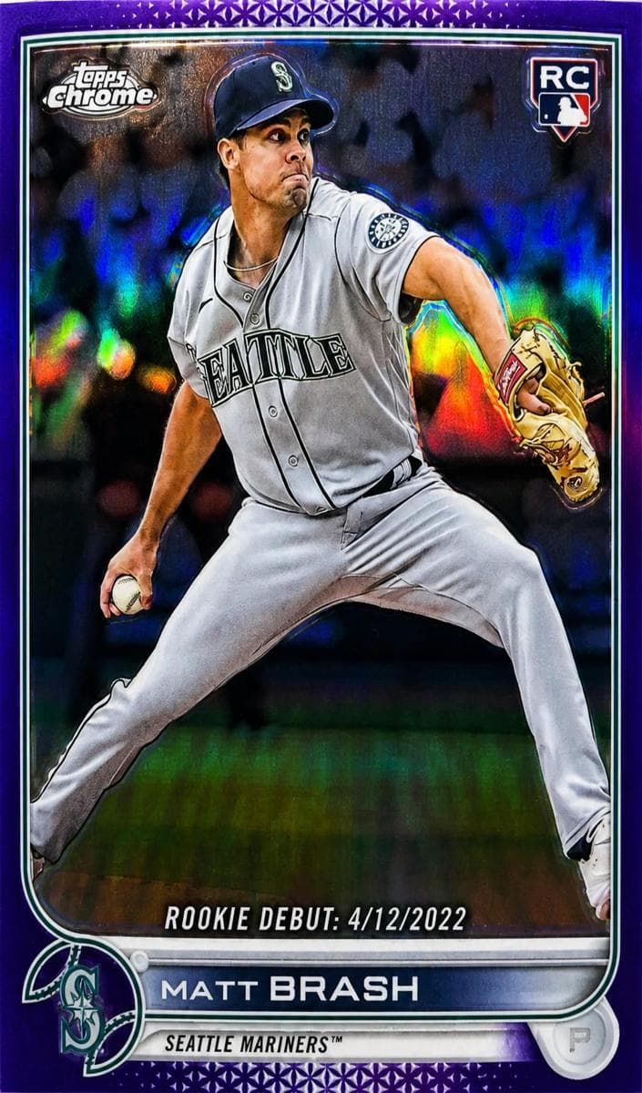Matt Brash 2022 topps Topps Chrome Update