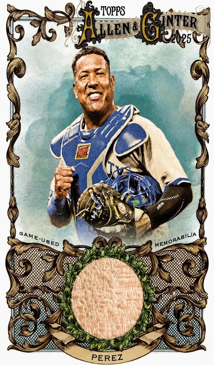 Salvador Perez 2025 topps Allen & Ginter