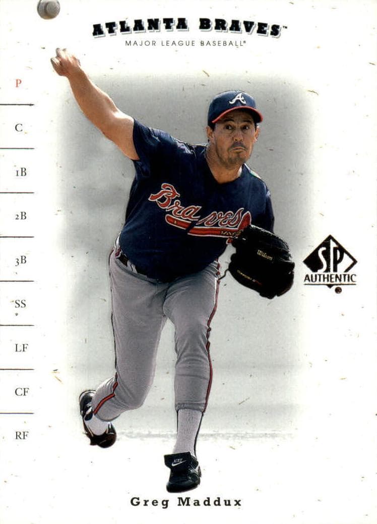 Greg Maddux 2001 unknown SP Authentic