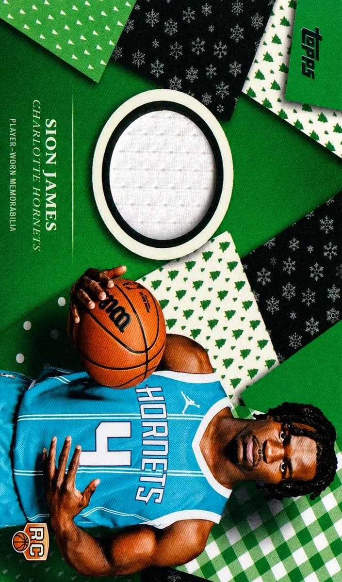 Sion James 2025 topps Topps Holiday