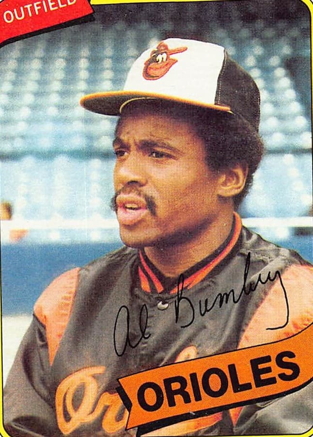 Al Bumbry 1980 Topps