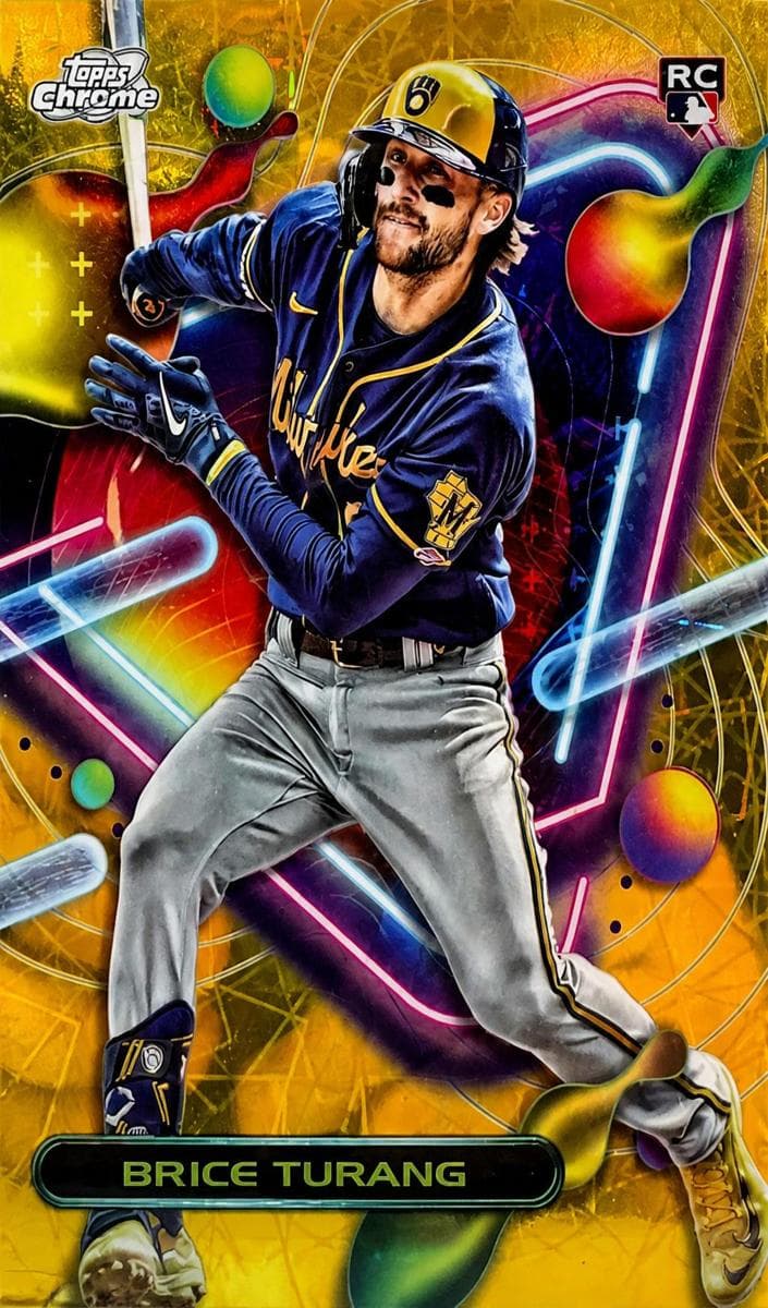 Brice Turang 2023 topps Topps Cosmic Chrome