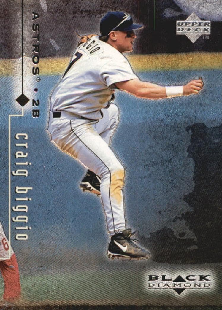 Craig Biggio 1999 upper-deck Upper Deck Black Diamond