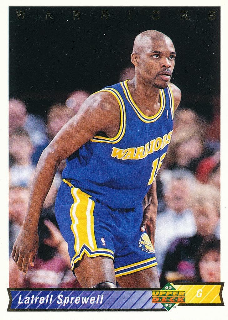 Latrell Sprewell 1992 upper-deck Upper Deck