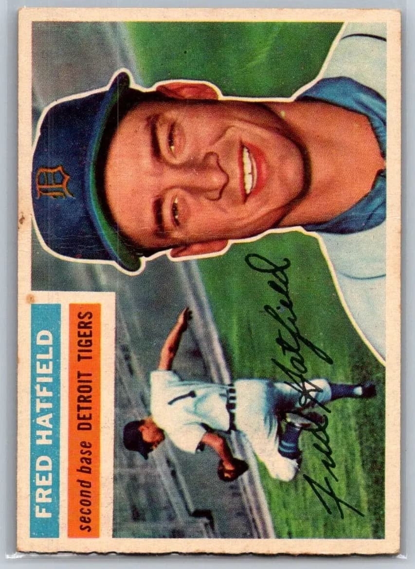 Fred Hatfield 1956 topps Topps