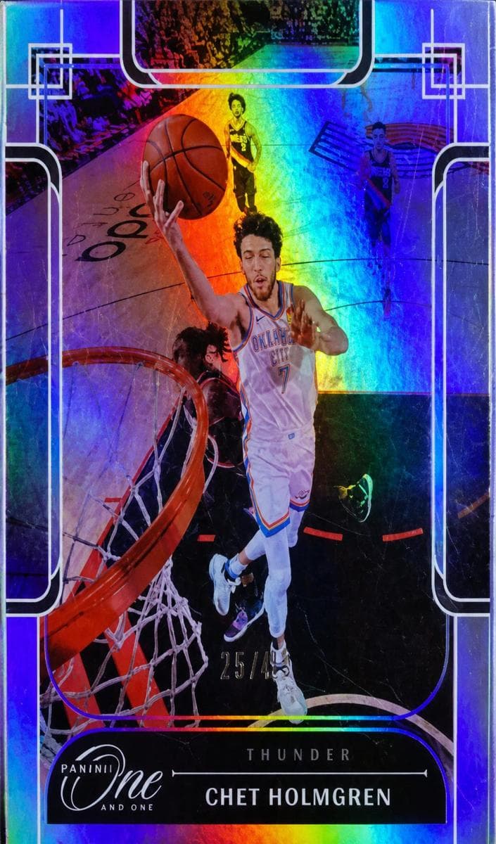 Chet Holmgren 2023 panini Panini One and One