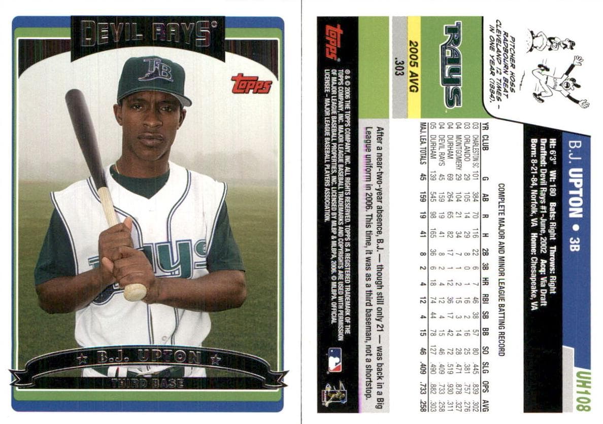 B.J. Upton #UH108