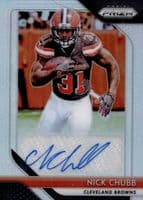 Nick Chubb 2018 panini