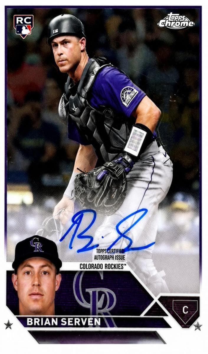 Brian Serven 2023 topps