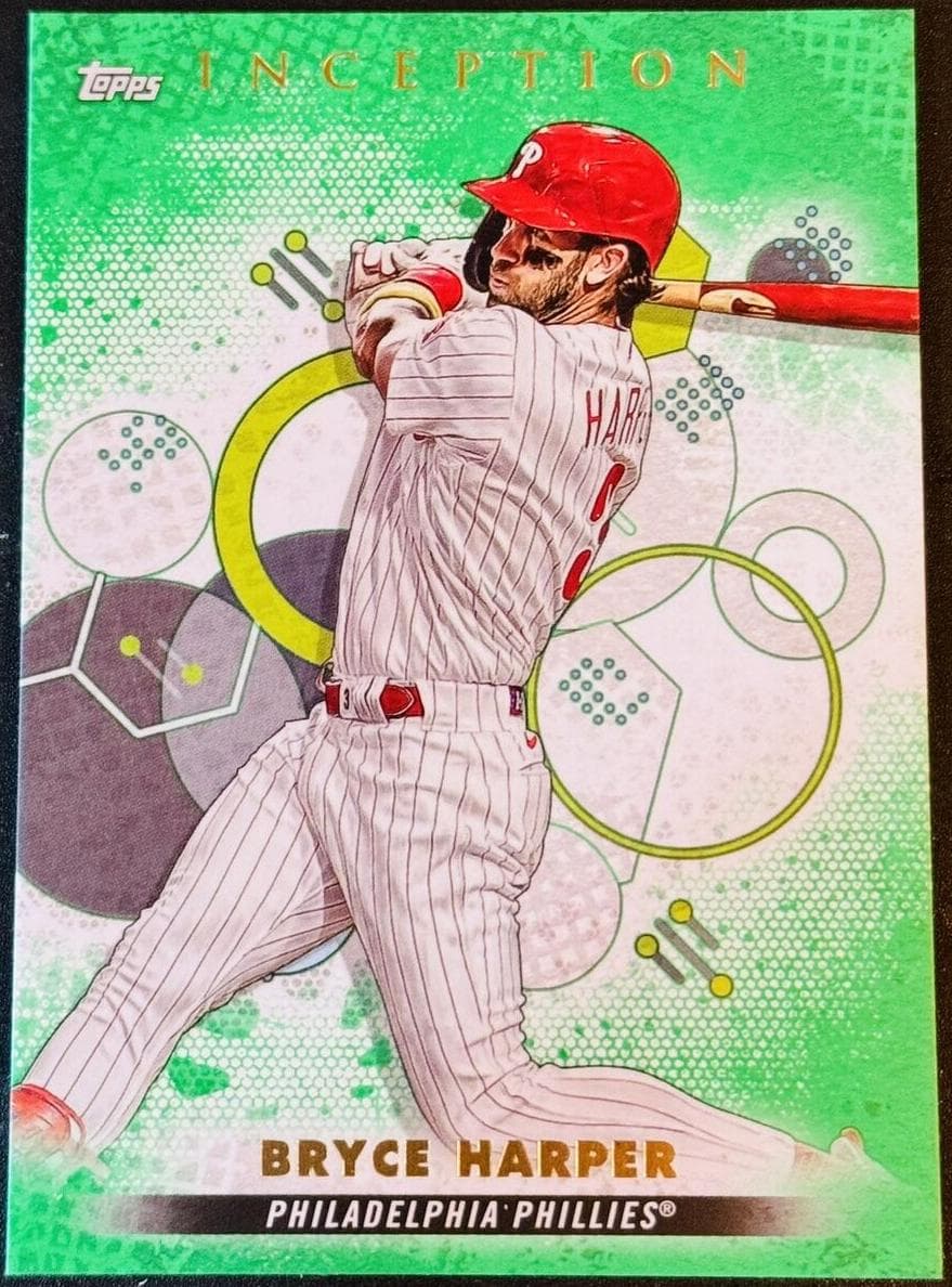 Bryce Harper 2022 topps Topps Inception